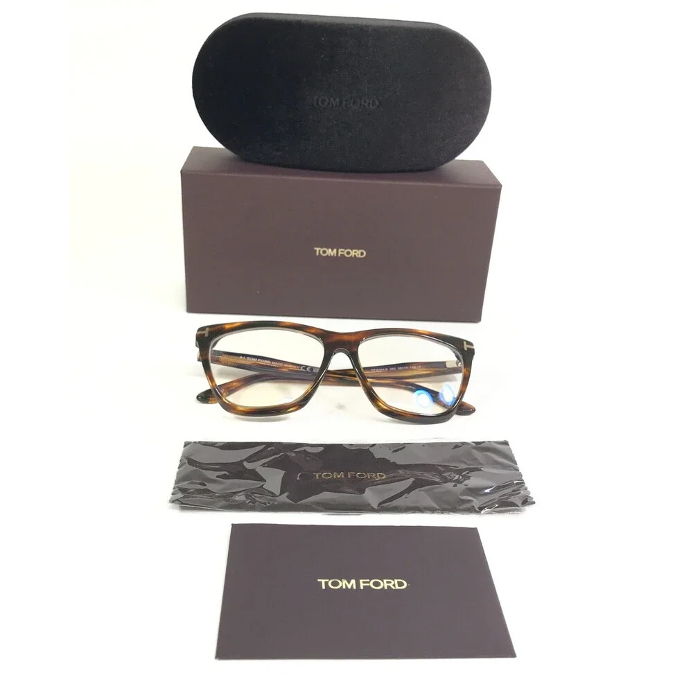 Tom Ford Eyeglasses Frames TF6064-B 055 Tortoise Cat Eye Full Rim 56-15-140